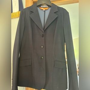 RJ Classics Orange Label Show Coat - Navy with light stripe -